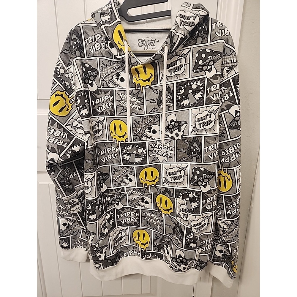 Trippy Vibes Hoodie Large